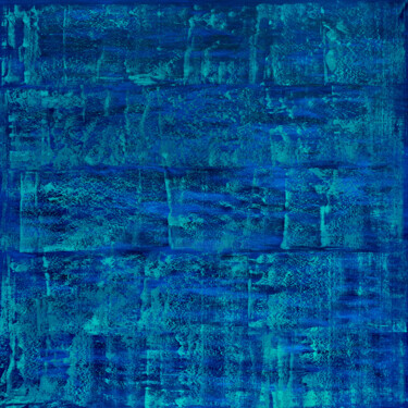 Peinture intitulée "Ocean Azure" par Nataliia Sydorova, Œuvre d'art originale, Huile