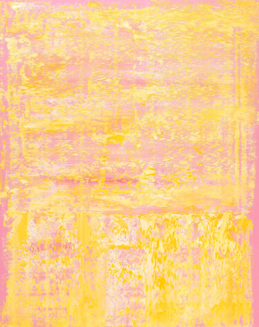 Pintura titulada "Canary Pink" por Nataliia Sydorova, Obra de arte original, Oleo Montado en Bastidor de camilla de madera