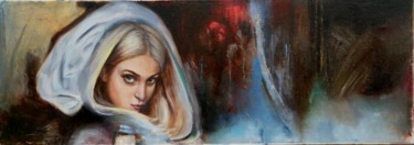 Malerei mit dem Titel "Cinderella, Midnigh…" von Nataliya Bagatskaya, Original-Kunstwerk, Öl