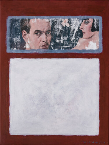 Pittura intitolato "Cristian Visiting R…" da Nataliya Bagatskaya, Opera d'arte originale, Acrilico