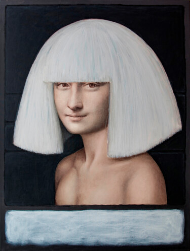Peinture intitulée ""Liza Visiting Roth…" par Nataliya Bagatskaya, Œuvre d'art originale, Acrylique