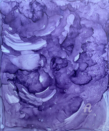 Malerei mit dem Titel "Soul II" von Natasha Patel, Original-Kunstwerk, Tinte