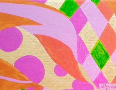 Painting titled "Canvas Painting Spr…" by Natelly Gree, Original Artwork, Acrylic