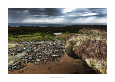 Fotografia intitulada "Ciel et galets" por Nathalie Simon, Obras de arte originais, Fotografia digital