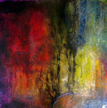 Painting titled "Antre de cerveau re…" by Nathalie Villate-Lafontaine, Original Artwork, Ink