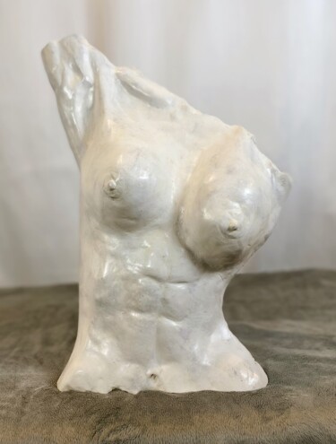Rzeźba zatytułowany „Persephone's Imperf…” autorstwa Nathan Goodman, Oryginalna praca, Glina