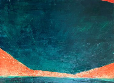 Картина под названием "Dawn" - Nazar Ivanyuk, Подлинное произведение искусства, Масло Установлен на Деревянная рама для носи…