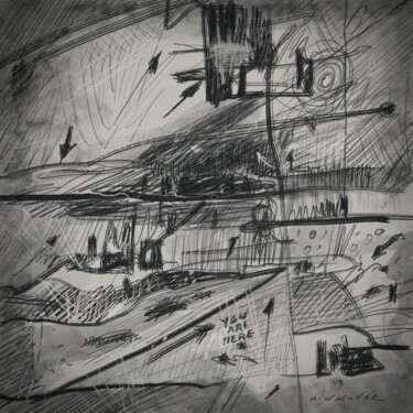 「Map to Nowhere」というタイトルのデジタルアーツ Neel Mullerによって, オリジナルのアートワーク, 2Dデジタルワーク