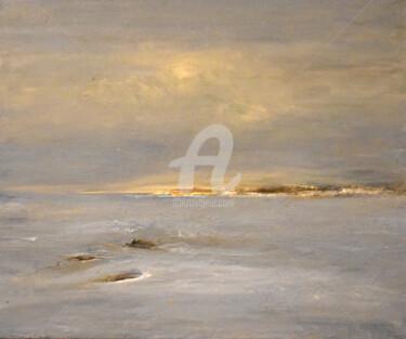Картина под названием "Simplicité maritime" - Nelly Carnet, Подлинное произведение искусства, Акрил Установлен на Деревянная…