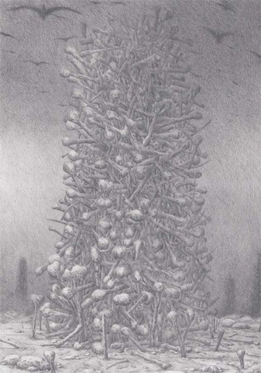 Drawing titled "№ 1.jpg" by Dmitry Bychkov, Original Artwork, Pencil