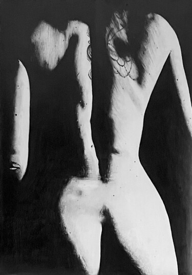 Dessin intitulée "Untitled" par Nicholas Cornwell, Œuvre d'art originale, Crayon
