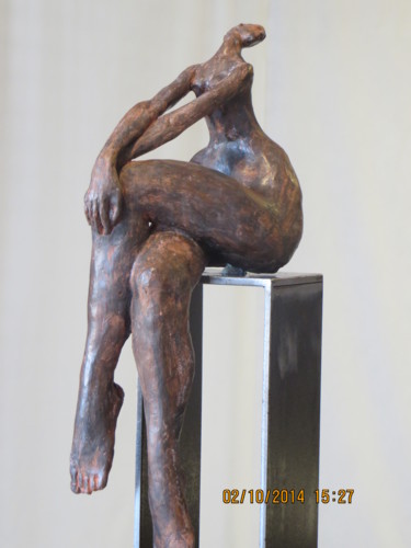 Rzeźba zatytułowany „Grâce” autorstwa Nicola Deux, Oryginalna praca, Ceramika