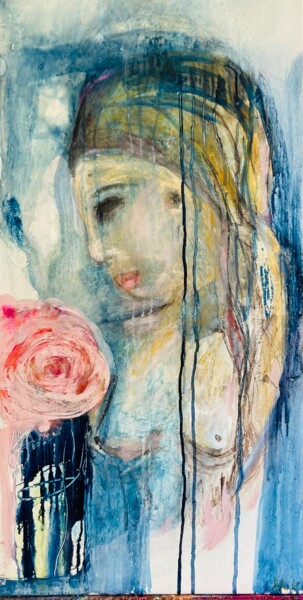 Malarstwo zatytułowany „Femme” autorstwa Nicola Wöll, Oryginalna praca, Akryl