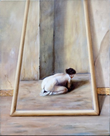 Peinture intitulée "Solitude" par Nicolas Souverain, Œuvre d'art originale
