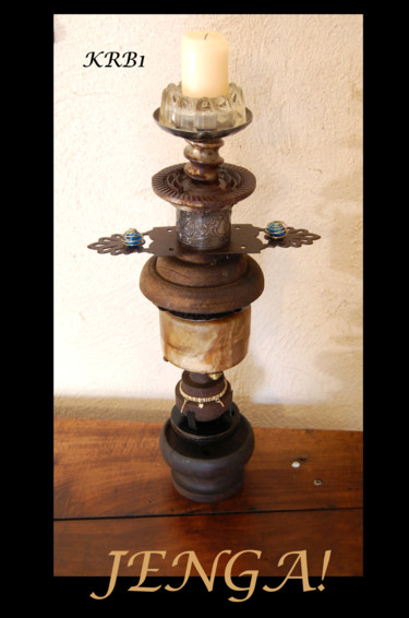 Design titled "Bougeoirs Jenga!" by Nicolas Bouriot (KRB1), Original Artwork, Other