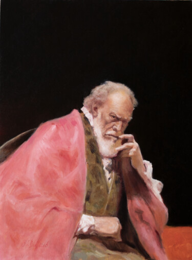 Pittura intitolato "Basile" da Nicolas Duffaud, Opera d'arte originale, Olio