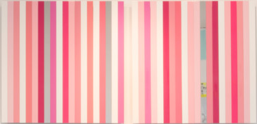 Peinture intitulée "PINK_1" par Nicolas Destino, Œuvre d'art originale, Autre Monté sur Aluminium