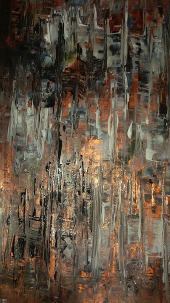 제목이 "Peinture abstraite"인 미술작품 Nicole De Pauw로, 원작, 아크릴