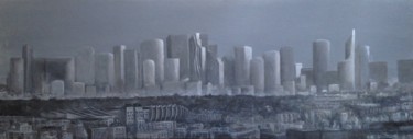 Peinture intitulée "La Défense." par Nicole Hittema-Martineau, Œuvre d'art originale, Acrylique