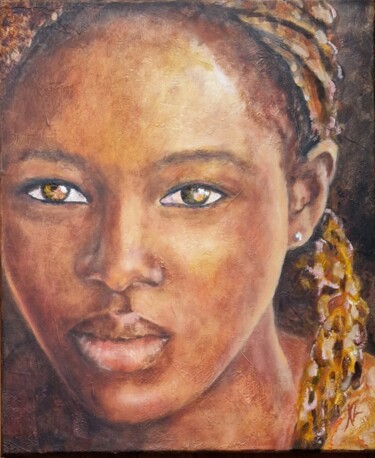 Painting titled "GALA" by Nicole Lavigne, Original Artwork, Oil