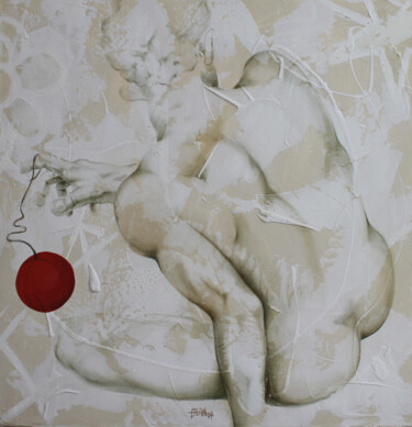 Malerei mit dem Titel "LIBERAMENTE" von Nicoletta Bagatti, Original-Kunstwerk, Öl