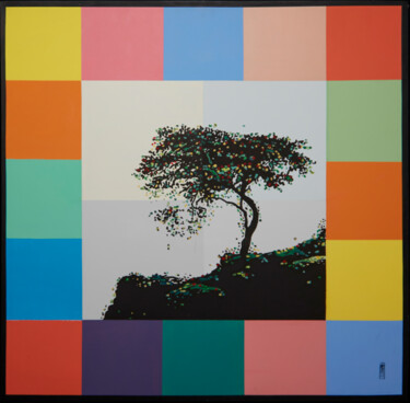 Pintura intitulada "TREE" por Nicoletta Belli, Obras de arte originais, Acrílico