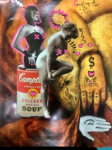 Collages titled "Tout a Main" by Nikv, Original Artwork, Collages