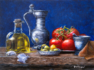 Картина под названием "Original Oil Painti…" - Nikita Van Chagov, Подлинное произведение искусства, Масло