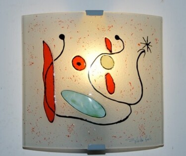 Design intitulée "Luminaire nkali 001" par Nikko Kali, Œuvre d'art originale
