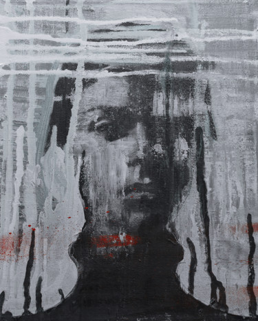 Картина под названием "Painful memory / Бо…" - Nikolai Chkalov, Подлинное произведение искусства, Масло
