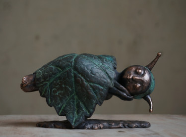 Sculpture intitulée "Сон" par Nikolai Shatalov, Œuvre d'art originale, Métaux