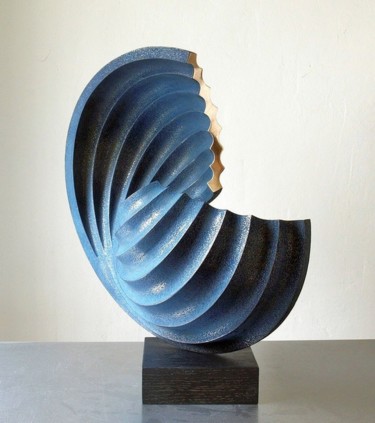 Skulptur mit dem Titel "rotation" von Nikolaus Weiler, Original-Kunstwerk, Metalle