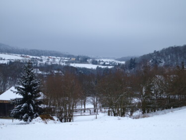 Photographie intitulée "Winter in Deutschla…" par Nikolay Maruskin, Œuvre d'art originale, Photographie numérique