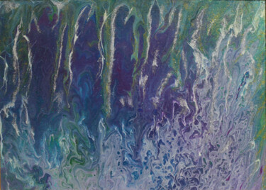 Painting titled "" Fairytale sea "" by Nina Proshkina, Original Artwork, Acrylic