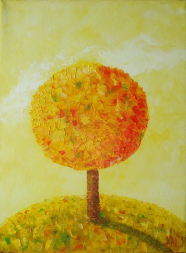 "Seasons-Autumn" başlıklı Tablo Nina Mitkova tarafından, Orijinal sanat, Petrol