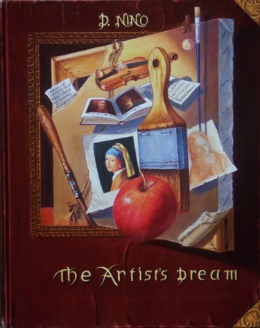 "The Artist's Dream" başlıklı Tablo Nino Dobrosavljevic tarafından, Orijinal sanat, Petrol