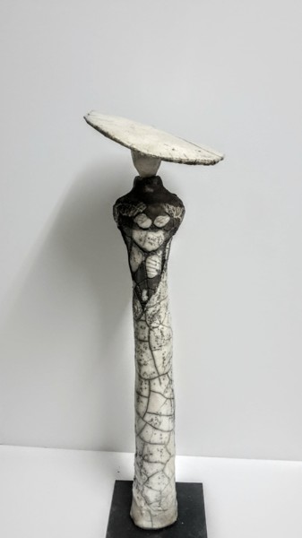 Γλυπτική με τίτλο "bouton" από Marie Juge, Αυθεντικά έργα τέχνης, Κεραμικά