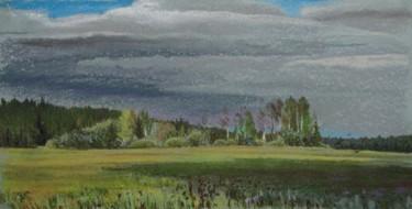 Рисунок под названием "поле." - Андрей Ноаров, Подлинное произведение искусства