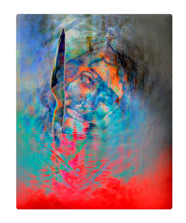 Digitale Kunst mit dem Titel "San Juan Bautista" von Noel Castillo López, Original-Kunstwerk, Fotomontage