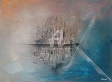 Peinture intitulée ""Mystère"" par Noemi Zerbotti, Œuvre d'art originale, Acrylique