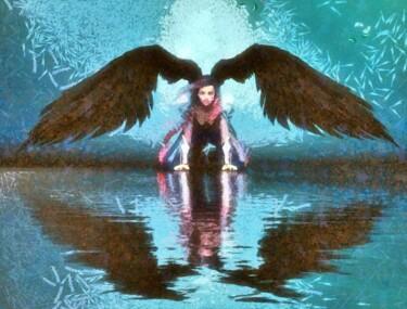 Arte digitale intitolato "Angel 03" da Norisknimo, Opera d'arte originale, Fotomontaggio