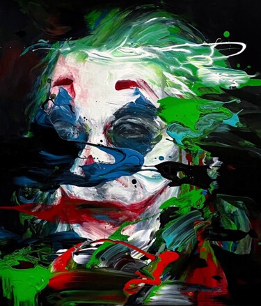 绘画 标题为“Joker IV” 由Norris Yim, 原创艺术品, 丙烯