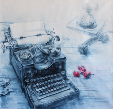 Painting titled "underwood.jpg" by Naliya Poliksha, Original Artwork, Ink