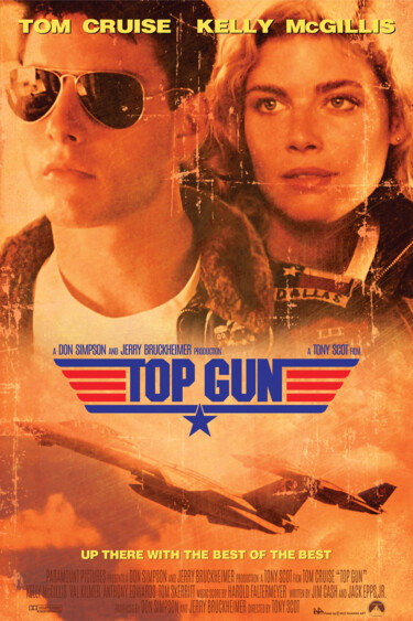 Artes digitais intitulada "Top Gun" por Nuansa Art, Obras de arte originais, Trabalho Digital 2D