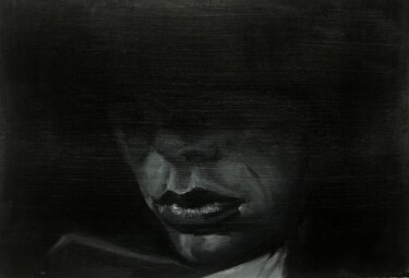 Peinture intitulée "In the shadow" par Octavia Sellier, Œuvre d'art originale, Huile