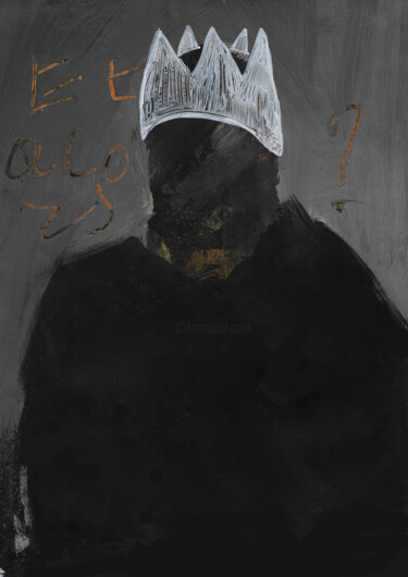 绘画 标题为“Le roi” 由Odetka Tuduri, 原创艺术品, 丙烯