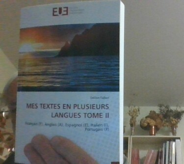 Fotografia intitolato "Mes textes en plusi…" da Odilon Talbot, Opera d'arte originale, Fotografia digitale