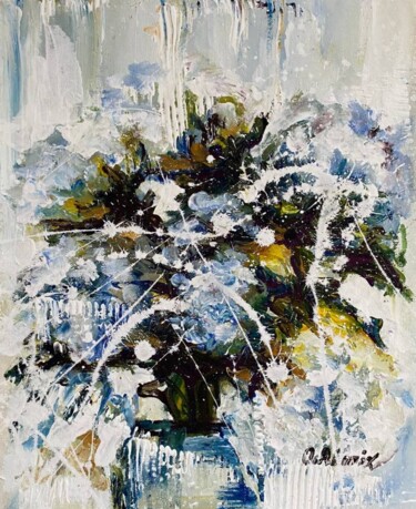 Картина под названием "Картина акрилом, из…" - Oksana Almiz, Подлинное произведение искусства, Акрил Установлен на Деревянна…