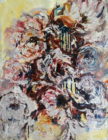 Pittura intitolato "Bloom" da Oksana Almiz, Opera d'arte originale, Acrilico