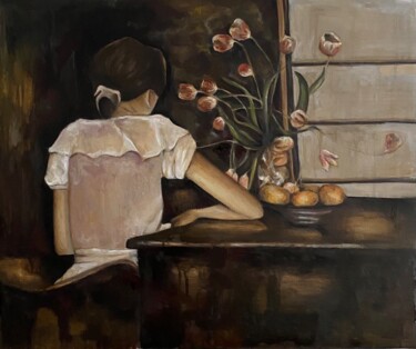 绘画 标题为“Memories of spring” 由Oksana Floyd, 原创艺术品, 油